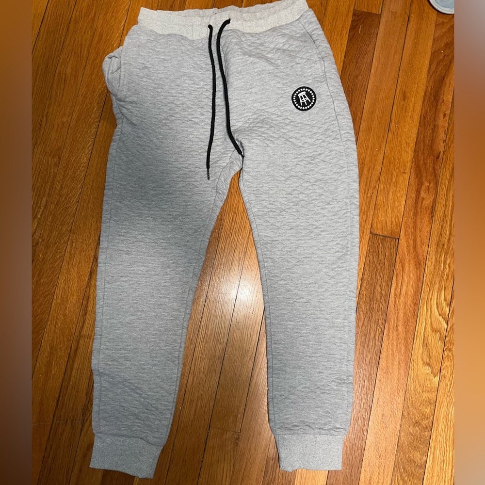 Mens Medium Barstool Sports Grey Sweatpants